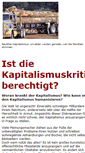 Mobile Screenshot of kapitalismus-online.de